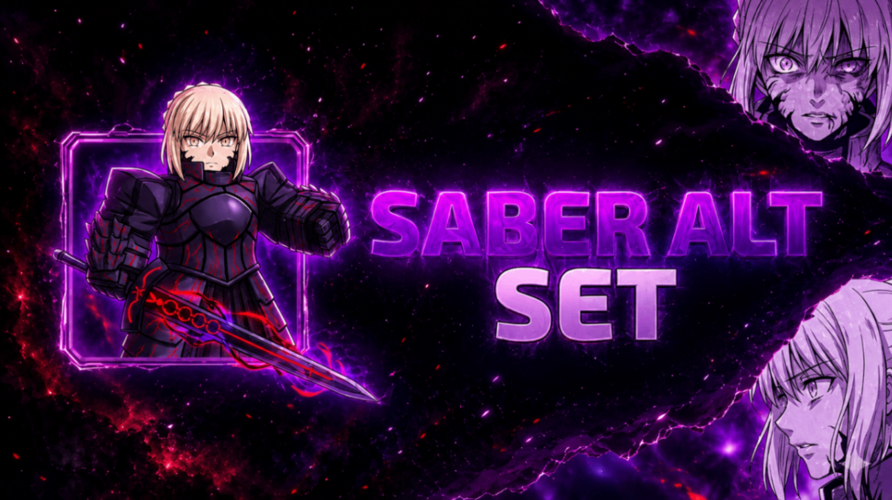 🌑Saber Alt Set (SEM F)