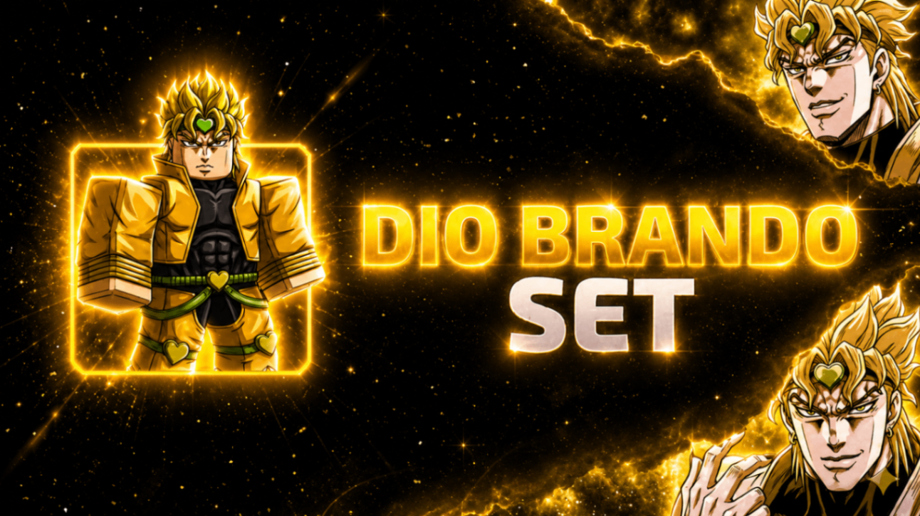 ✨🌟 Dio Brando Set