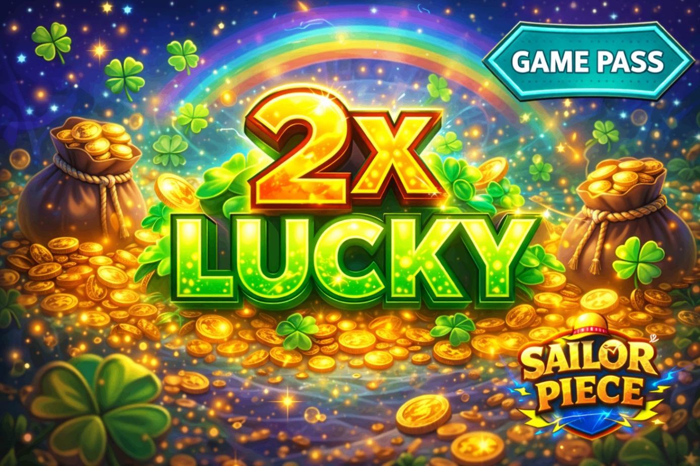 🍀 2x Lucky Drop